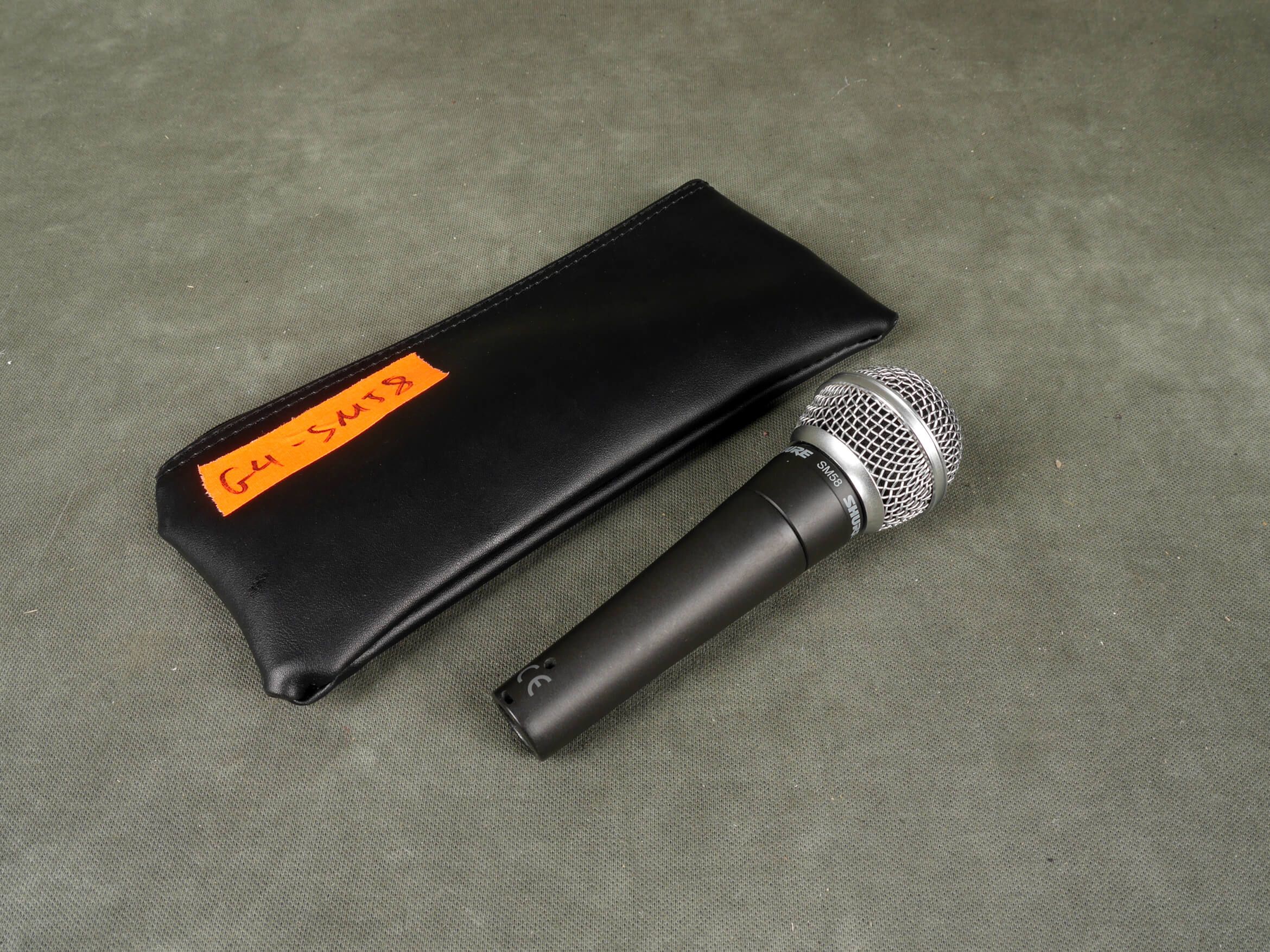 Shure SM58 Dynamic Microphone (G4) w/Bag 2nd Hand Rich Tone Music