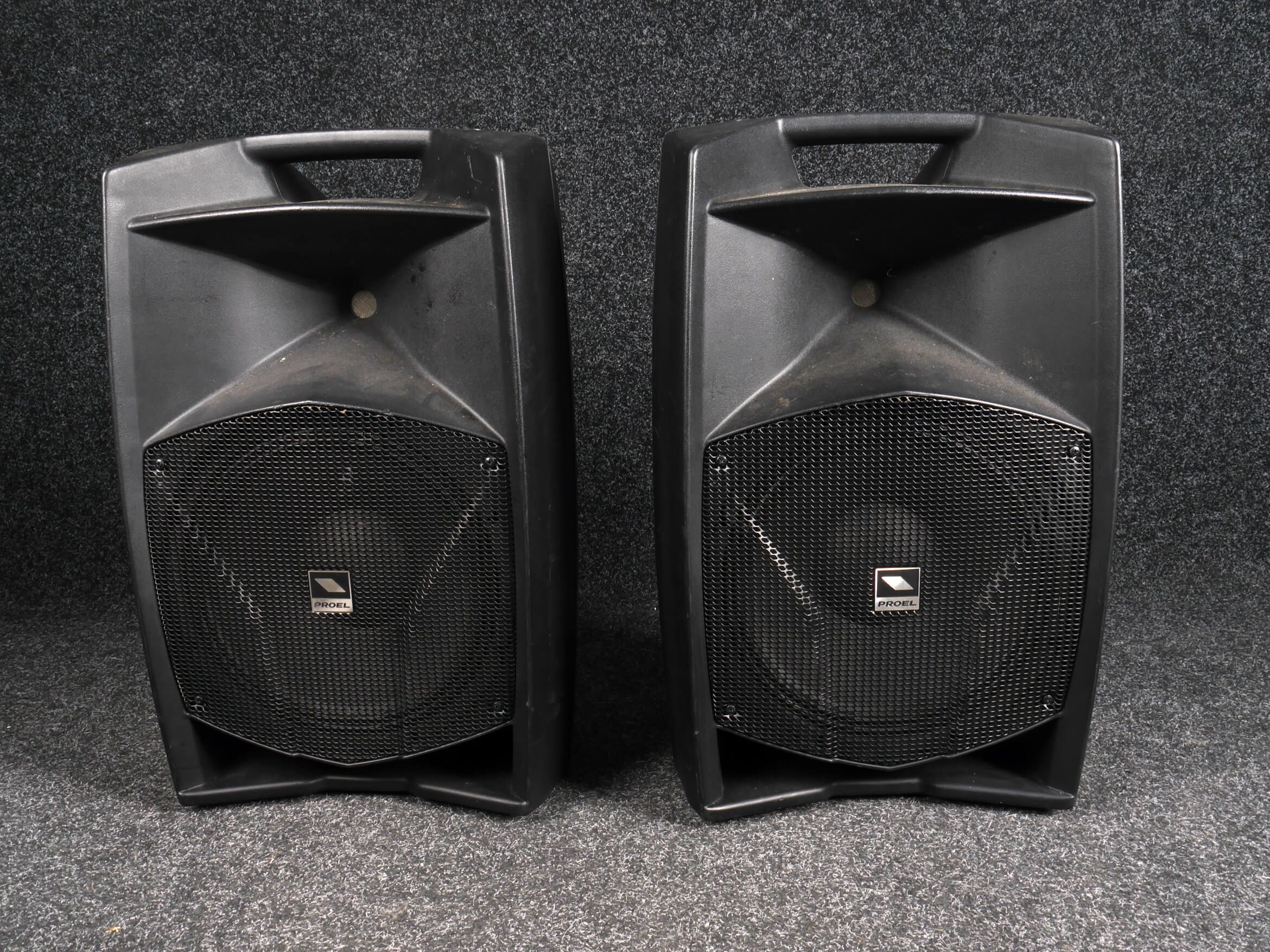 Proel V12a Powered PA Speakers 2nd Hand Rich Tone Music