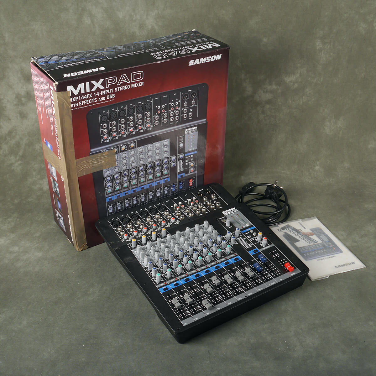 samson mixpad mxp144fx review
