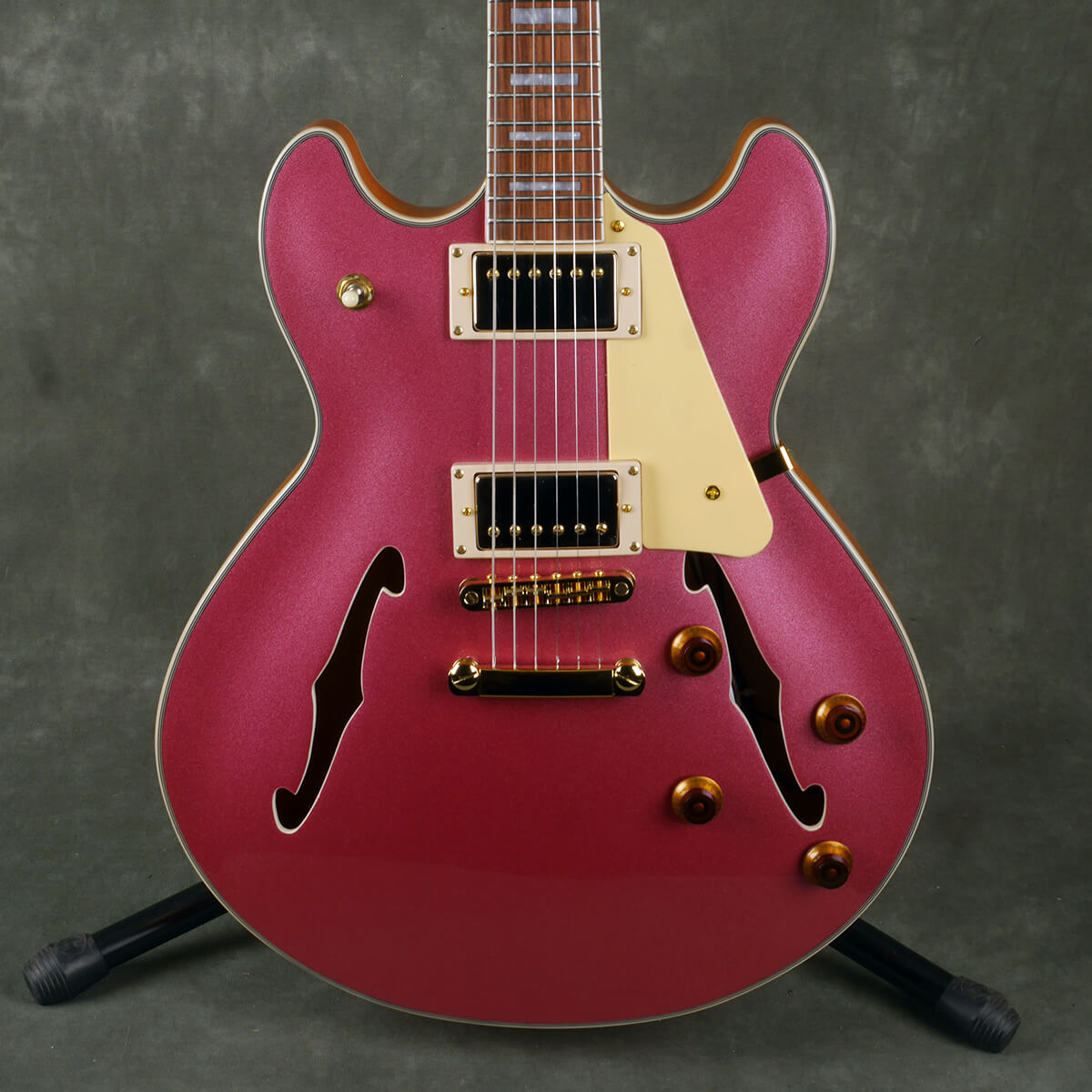 Harley Benton HB35 Plus Metallic Plum 2nd Hand Rich Tone Music