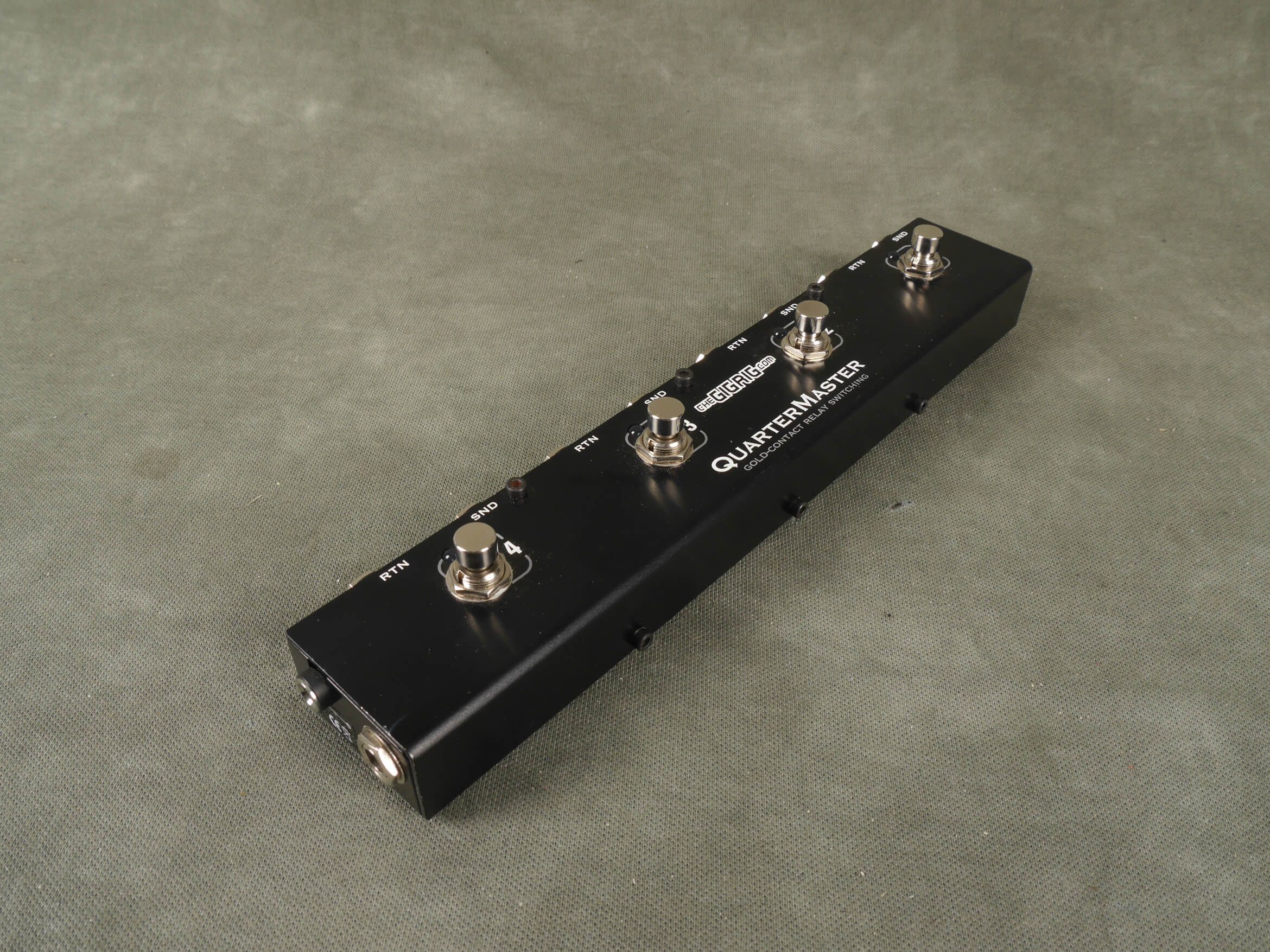 Gigrig Quartermaster QMX4 Switch Pedal w/Box 2nd Hand Rich Tone Music