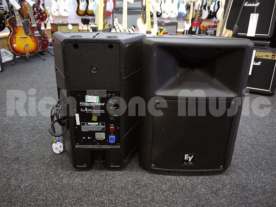 EV SX360 Powered Speakers 2nd Hand Rich Tone Music