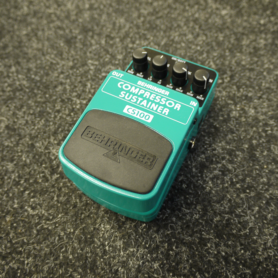 Behringer CS100 Compressor FX Pedal 2nd Hand Rich Tone Music