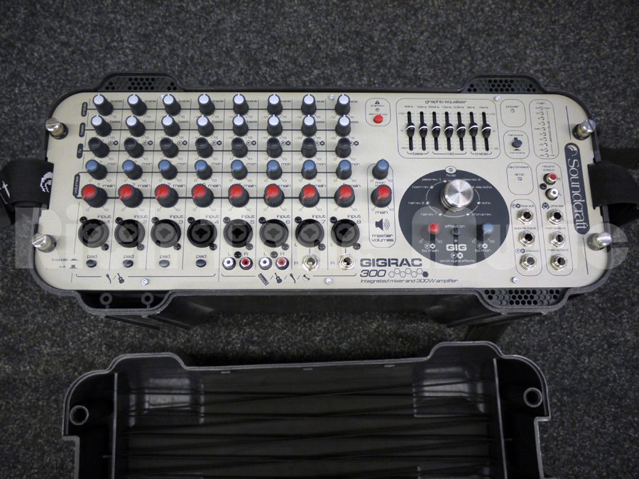 Soundcraft Gigrac 300 Powered Mixer Amp 2nd Hand Rich Tone Music