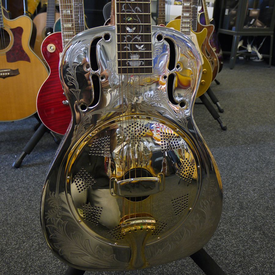 Ozark Sqaure Neck Metal Resonator Guitar 2nd Hand Rich Tone Music