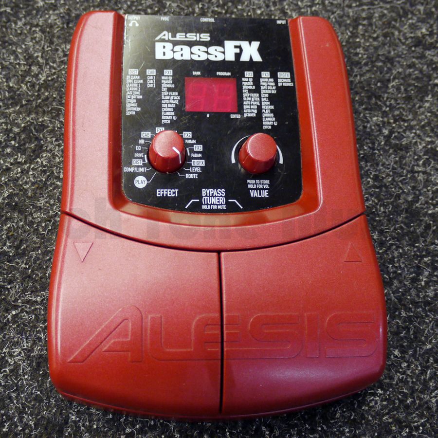Alesis Bass MultiFX Pedal 2nd Hand Rich Tone Music