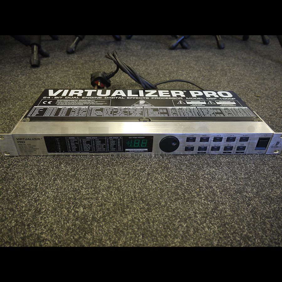 Behringer Virtualizer Pro DSP1000P Multi FX Processor 2nd Hand Rich