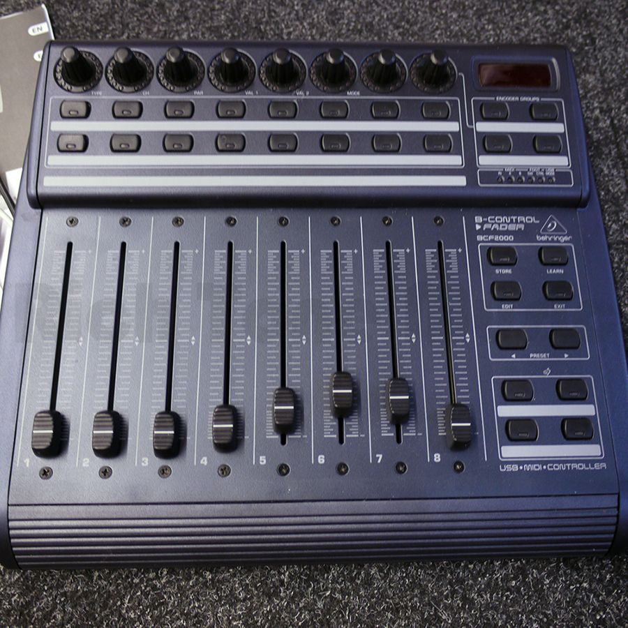 Behringer BCF2000 MIDI/USB Controller w/ Box 2nd Hand Rich Tone Music