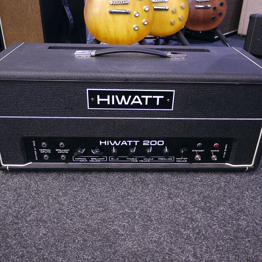 HiWatt Custom 200 DR201 Bass Amp Head 2nd Hand Rich Tone Music