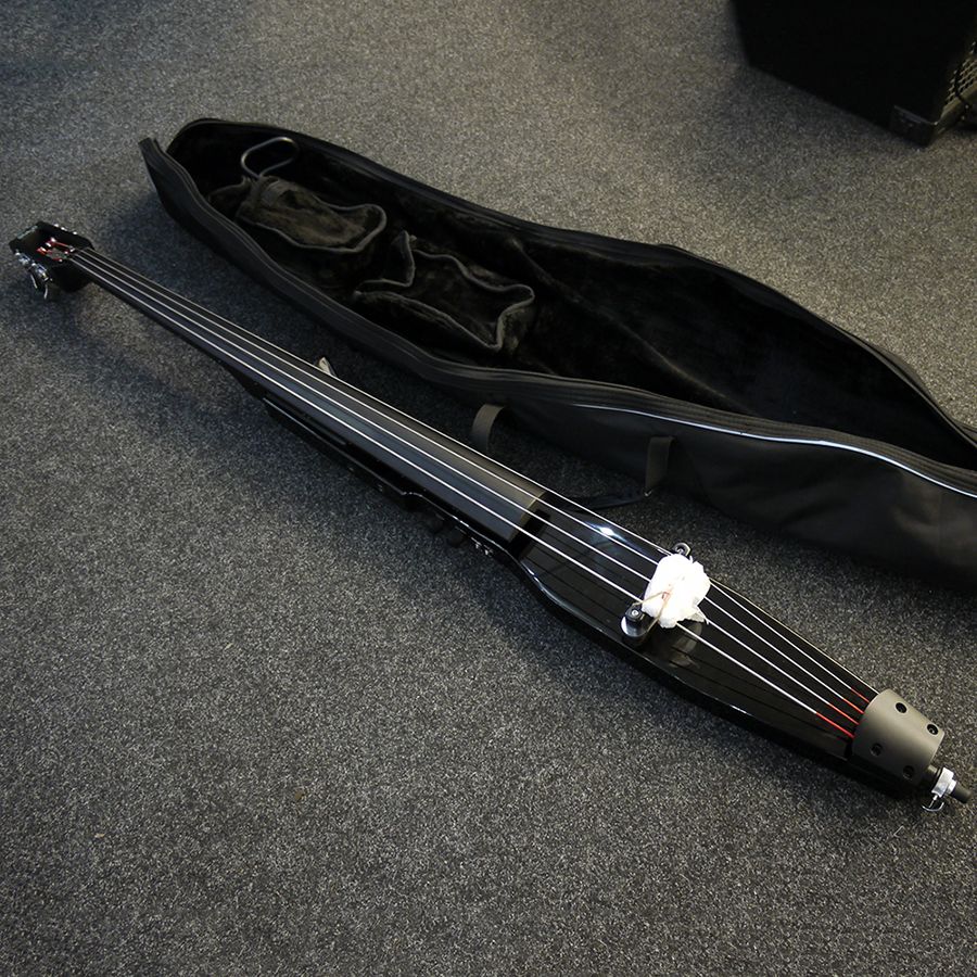 Stagg EDB3/4 BK Electric Upright Bass Black w/ Bag 2nd Hand Rich