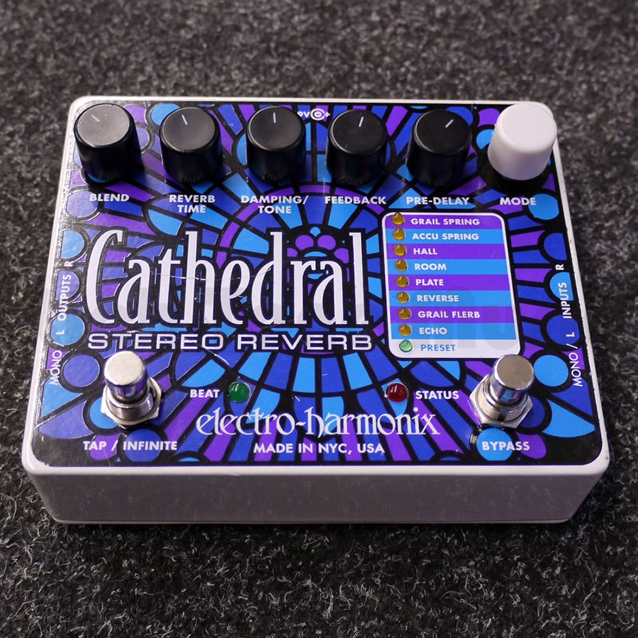 Electro Harmonix Cathedral - Stereo Reverb FX Pedal - 2nd Hand | Rich ...