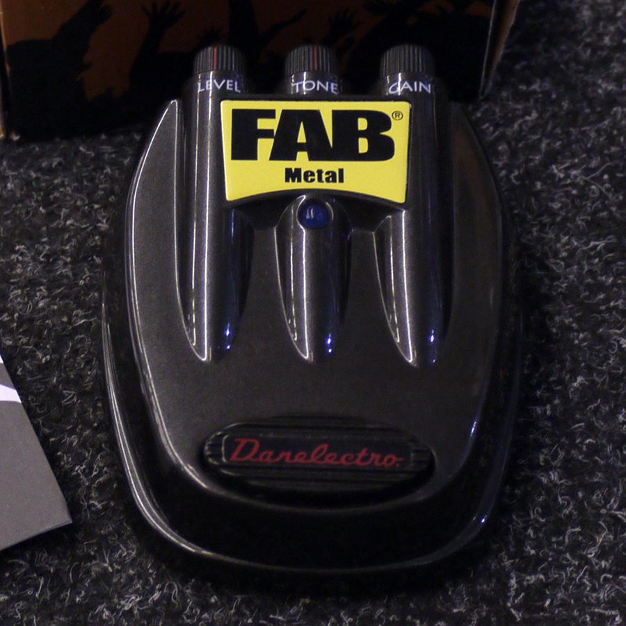 Danelectro Fab Metal Distortion Pedal w/ Box 2nd Hand Rich Tone Music