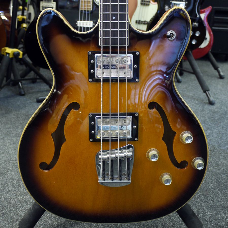 DeArmond Starfire Semi-Hollow Bass - Sunburst - 2nd Hand | Rich Tone Music