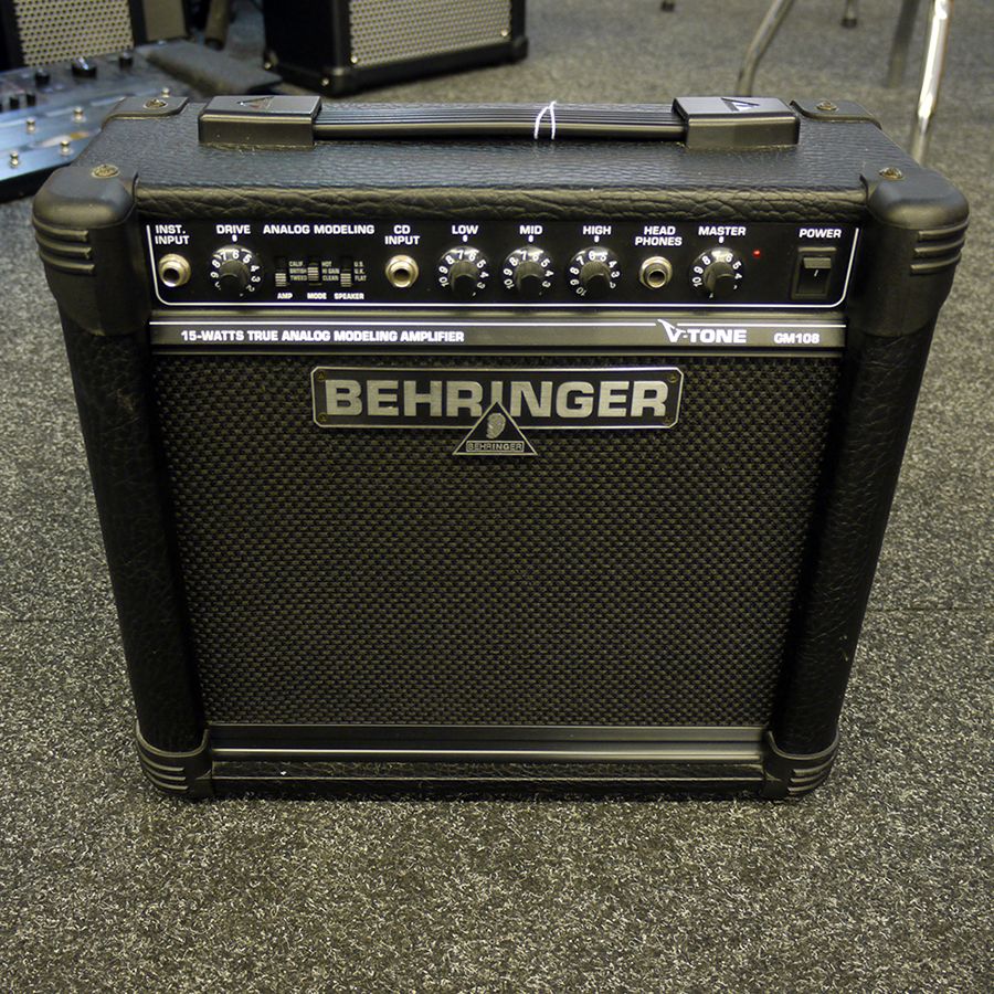Behringer VTone GM108 Modeling Combo Amp 2nd Hand Rich Tone Music