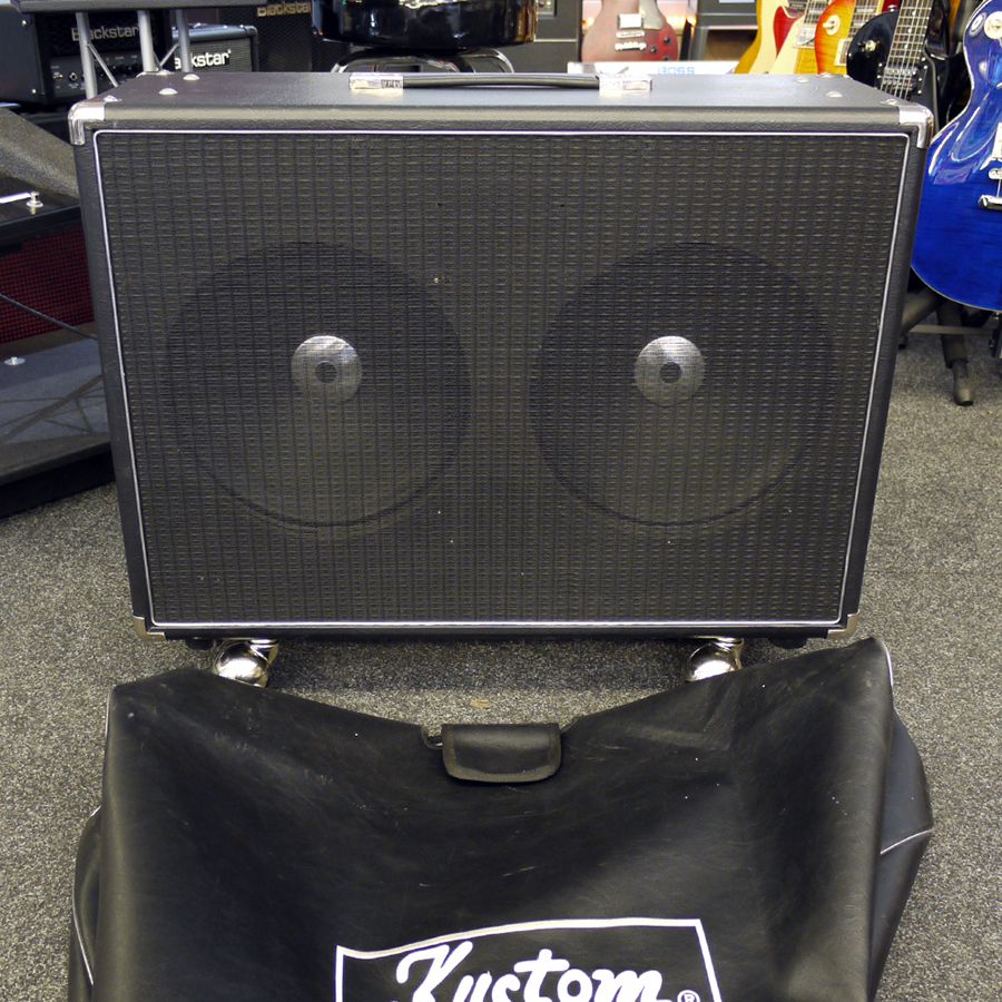 Kustom Speaker Cab 2x12 Eminence Turbo 12 150W 16Ohms 2nd Hand Rich