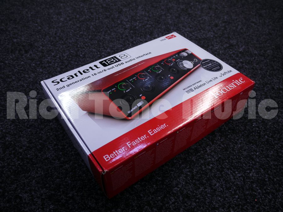 Focusrite 18I8 2nd Gen Audio Interface w/ Box - 2nd Hand | Rich Tone Music