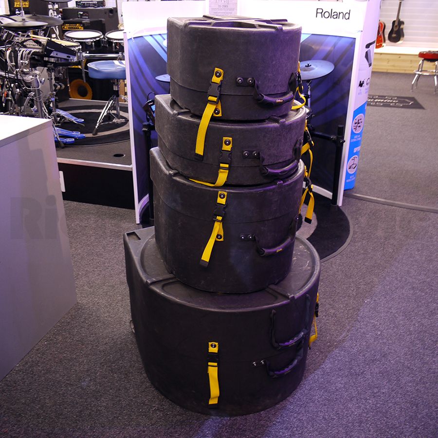 Hardcase 4 Piece Drum Cases 2nd Hand Rich Tone Music