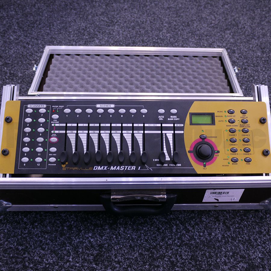 Stairville DMX-Master I Lighting Controller w/ Case - 2nd Hand | Rich Tone Music