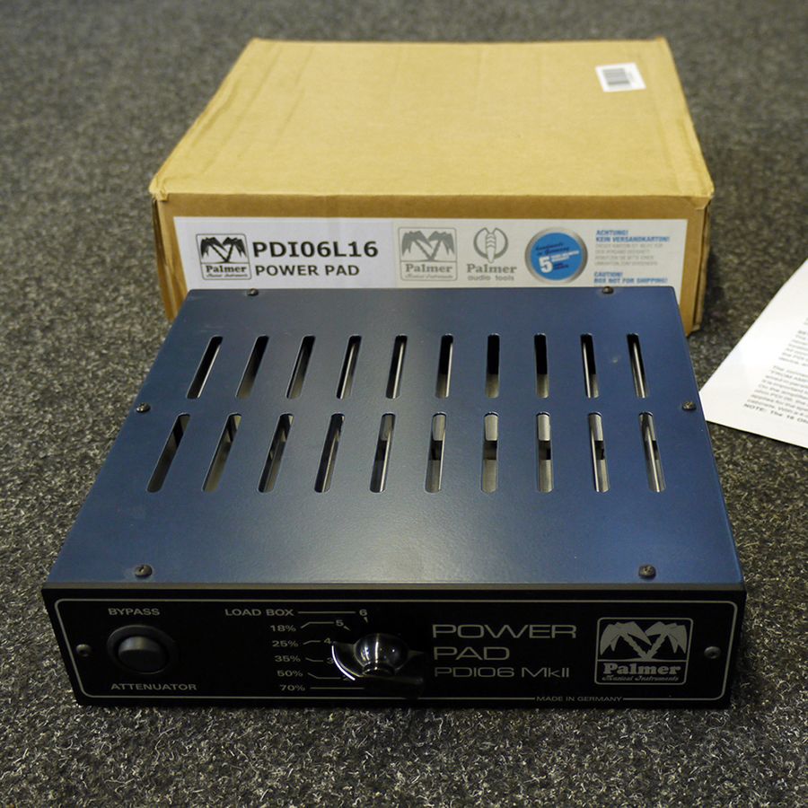 Palmer PDI06L16 Power Attenuator 16 Ohms w/ Box 2nd Hand Rich Tone