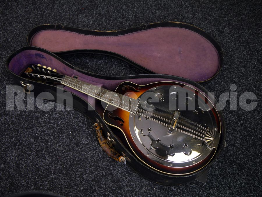 Dobro 1931 250 Resonator Mandolin w/ Hard Case 2nd Hand Rich Tone Music