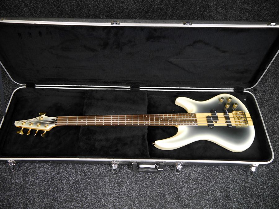 Samick Artist Series 5 String Electric Bass Burst w/ Hard Case 2nd