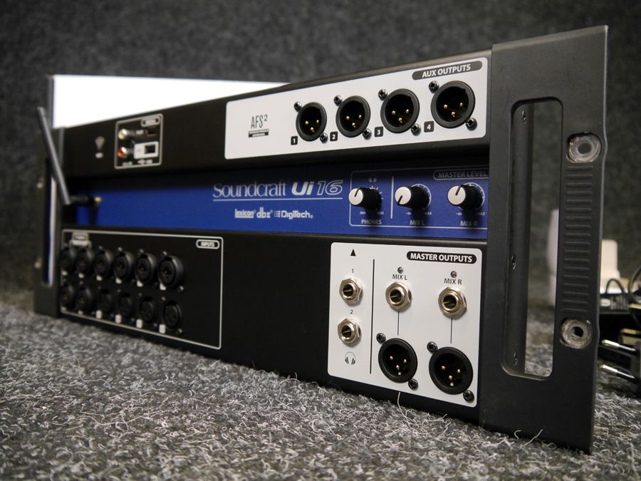 Soundcraft Ui16 RemoteControlled Digital Mixer w/ Box 2nd Hand