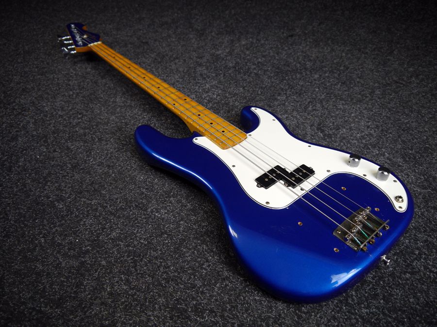 Morris Hurricane Electric Bass Guitar Blue 2nd Hand Rich Tone Music