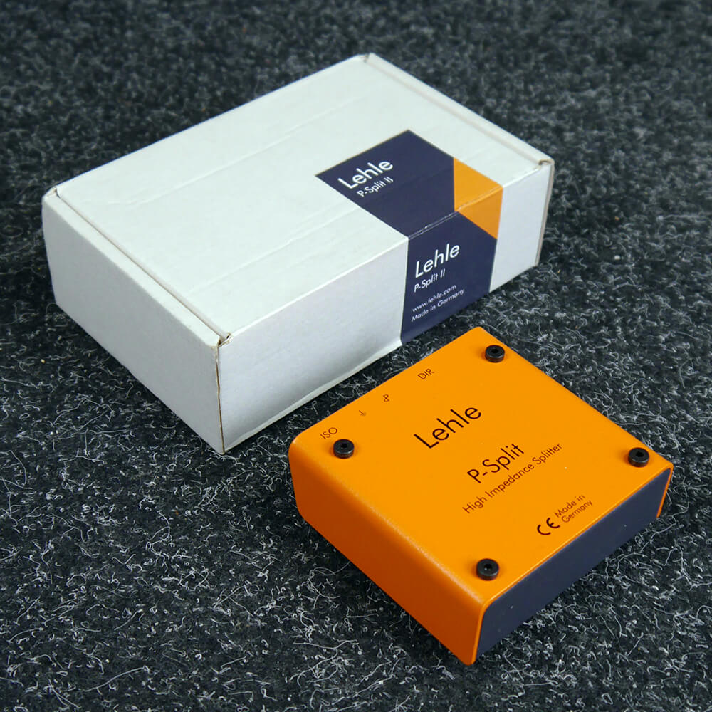 Lehle PSplit II Passive Signal Splitter Pedal w/Box 2nd Hand Rich