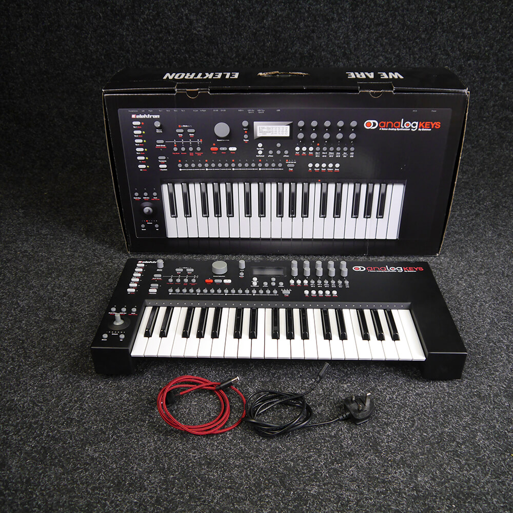 Elektron Analog Keys Synth w/Boxed 2nd Hand Rich Tone Music