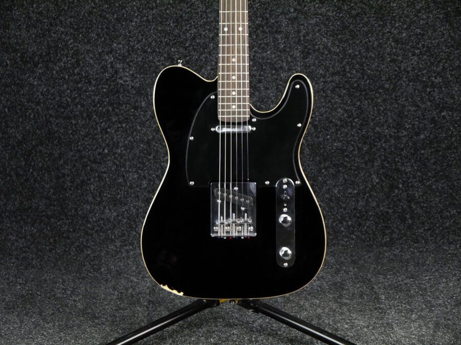 Chord CAL62 Electric Guitar Black 2nd Hand Rich Tone