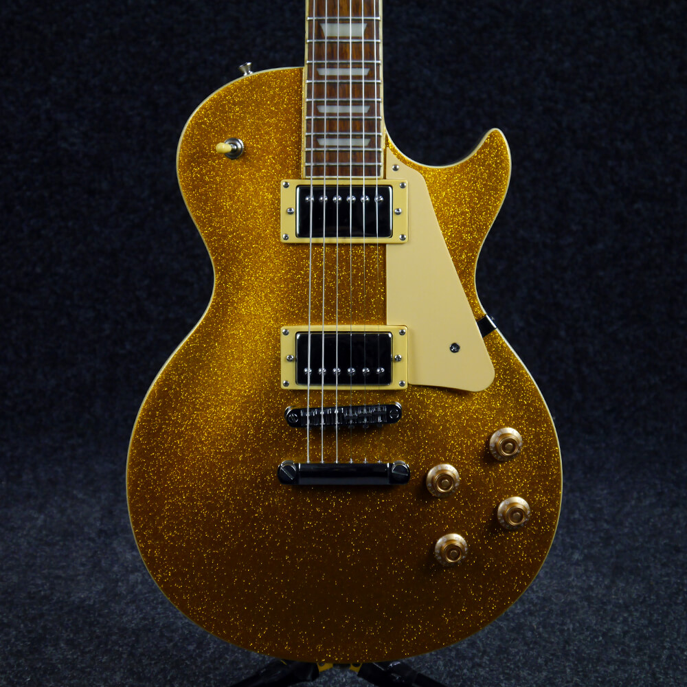 EKO VL-480 Metallic Goldtop Electric Guitar - Gold Sparkle - 2nd Hand ...
