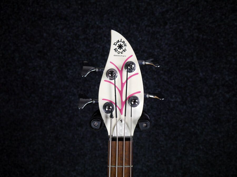 Daisy Rock Flower Bass Guitar Pink w/Gig Bag 2nd Hand Rich Tone Music