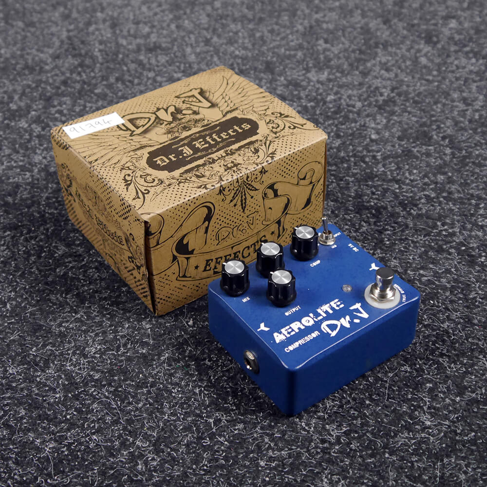 Dr J FX Aerolite Compressor FX Pedal w/Box 2nd Hand Rich Tone Music