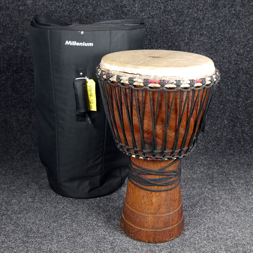 Kambala 14″ Djembe w/Gig Bag 2nd Hand Rich Tone Music