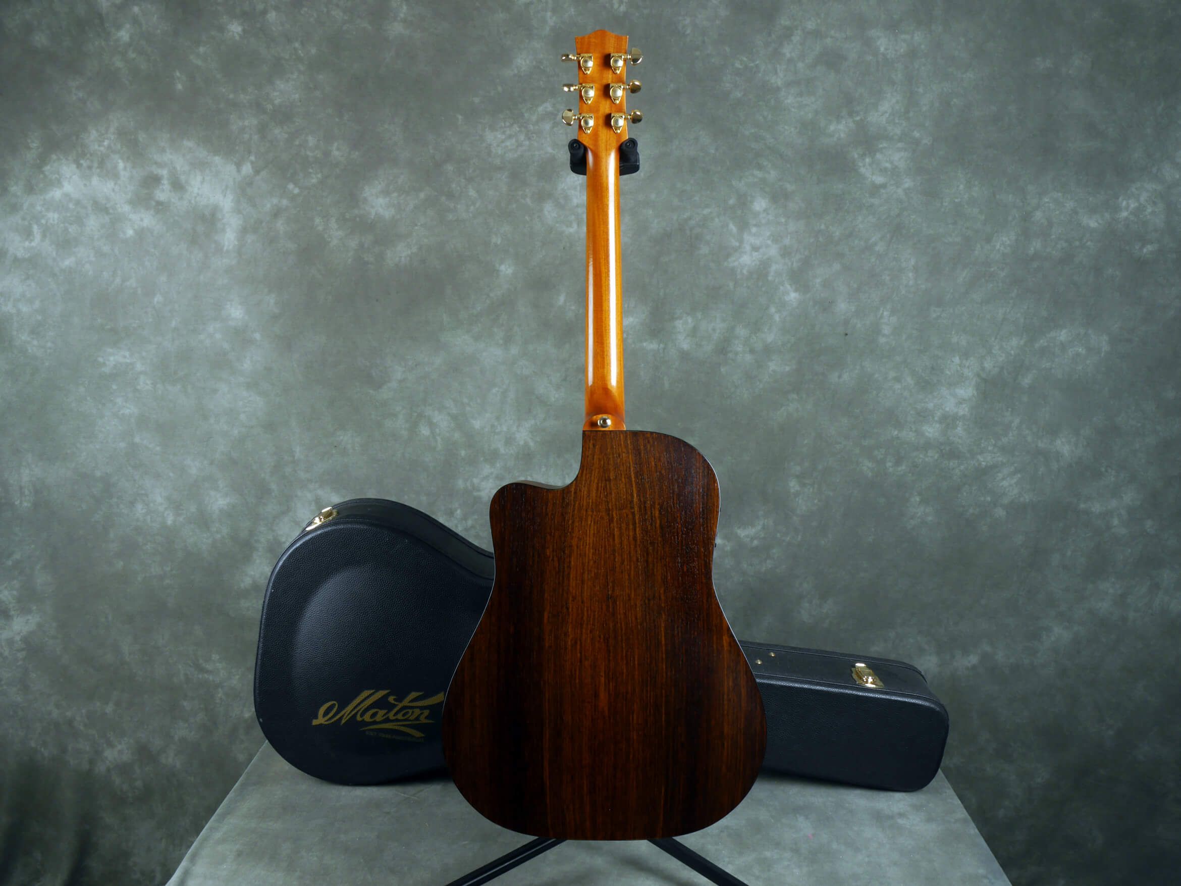 Maton ER90C Acoustic Guitar Natural w/Hard Case 2nd Hand Rich