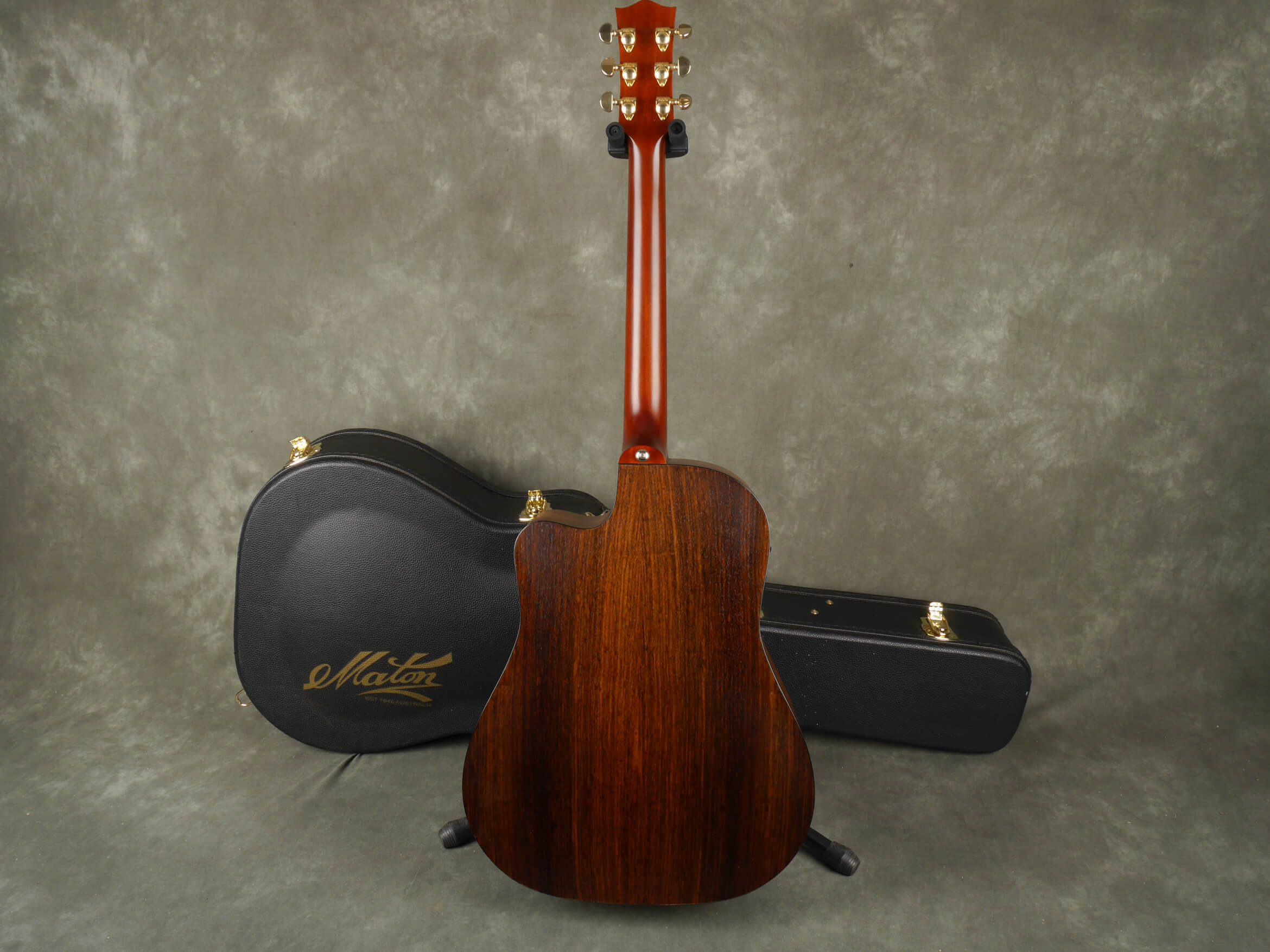 Maton ER90C Acoustic Guitar Natural Hard Case 2nd Hand Rich