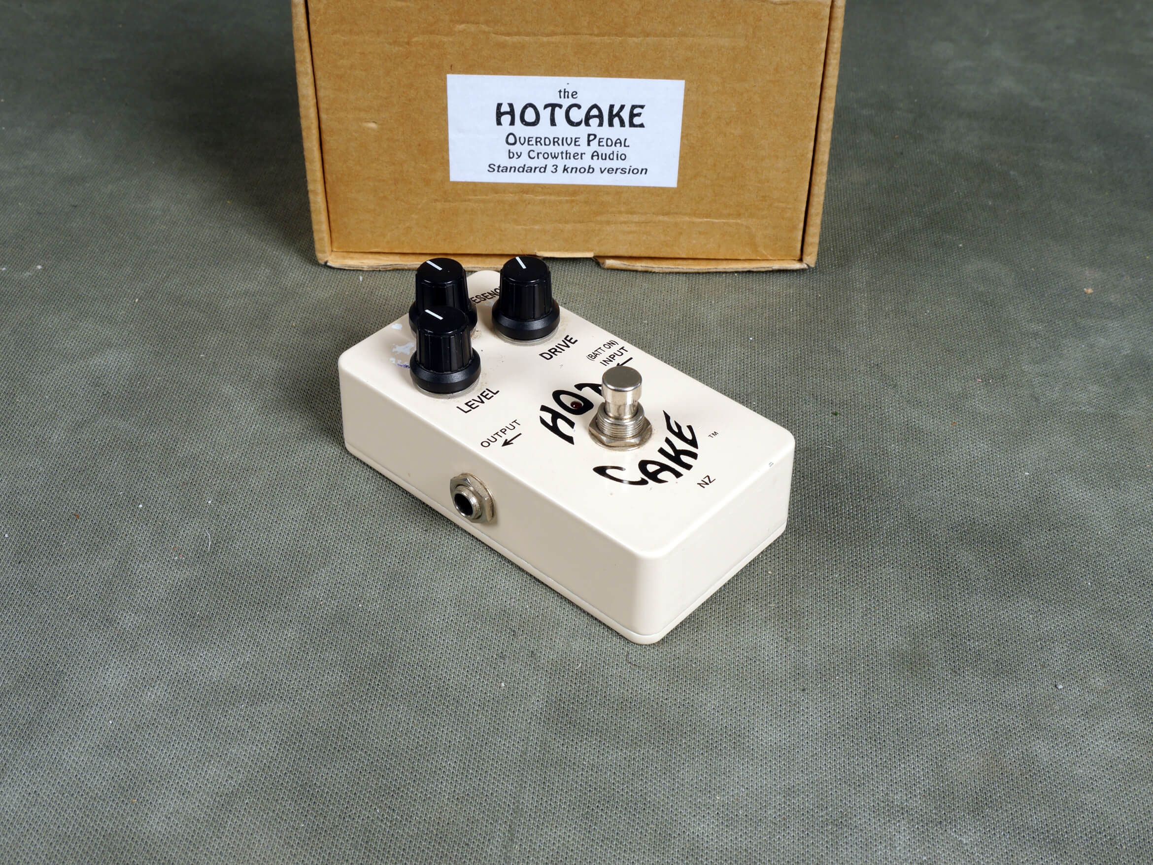 Crowther Audio Hot Cake Overdrive FX Pedal w/Box 2nd Hand Rich Tone Music