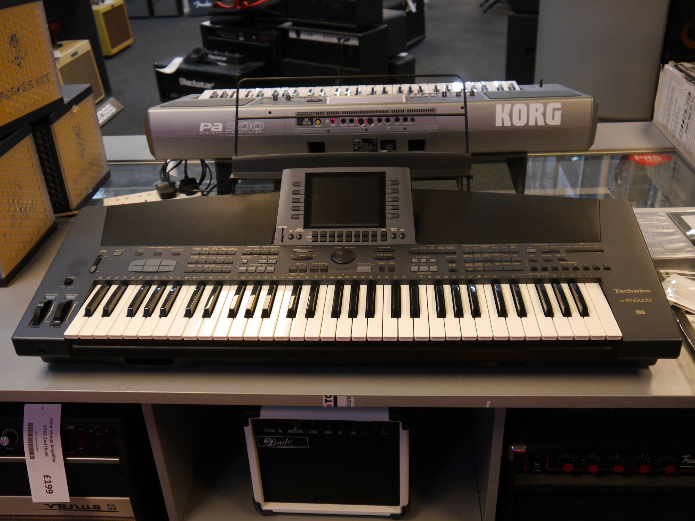 Technics Sx Kn5000 Arranger Keyboard W Gig Bag 2nd Hand Rich Tone Music