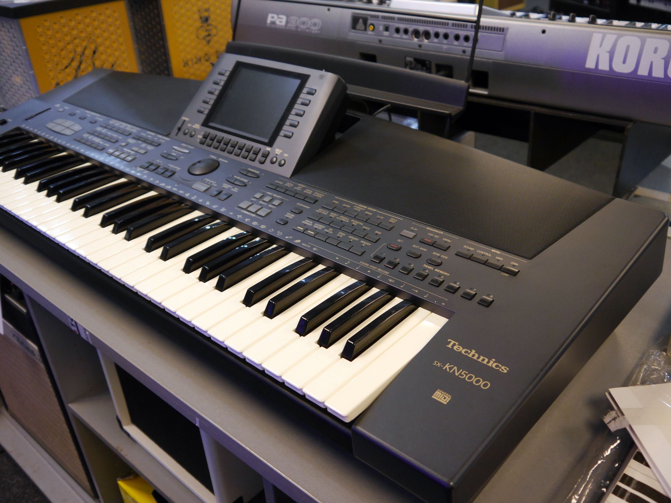 Technics SXKN5000 Arranger Keyboard w/Gig Bag 2nd Hand Rich Tone Music