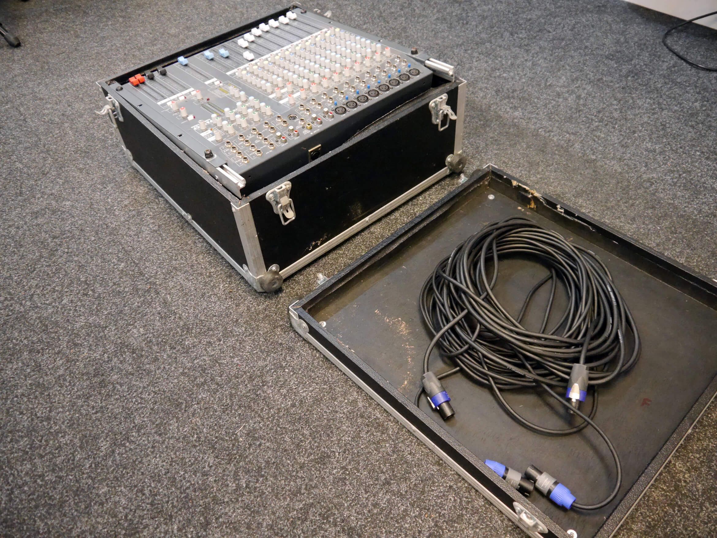 Allen & Heath PA12CP Powered Mixer w/Hard Case 2nd Hand **UK