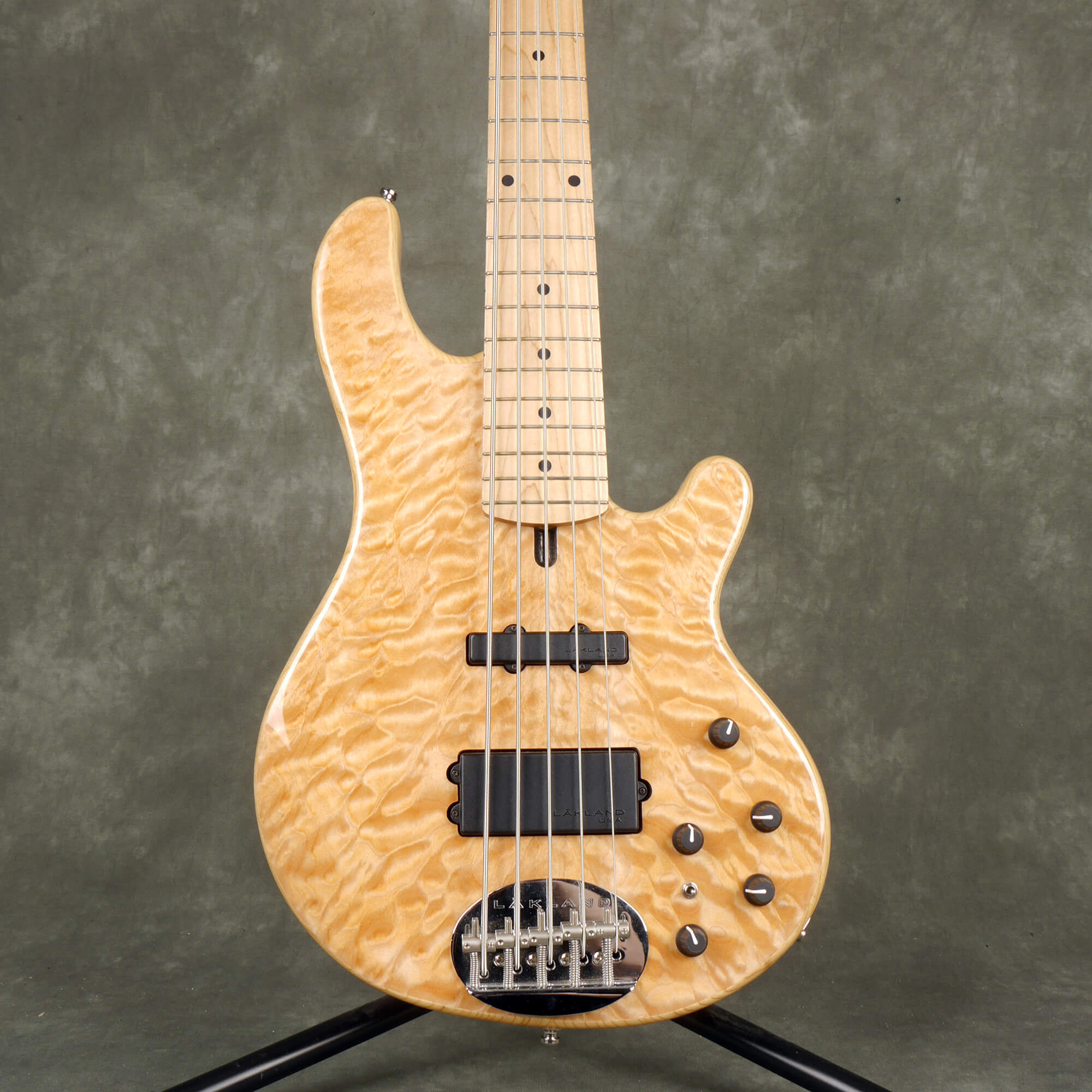 Lakland Skyline Series 5502 5String Bass Guitar Natural 2nd Hand