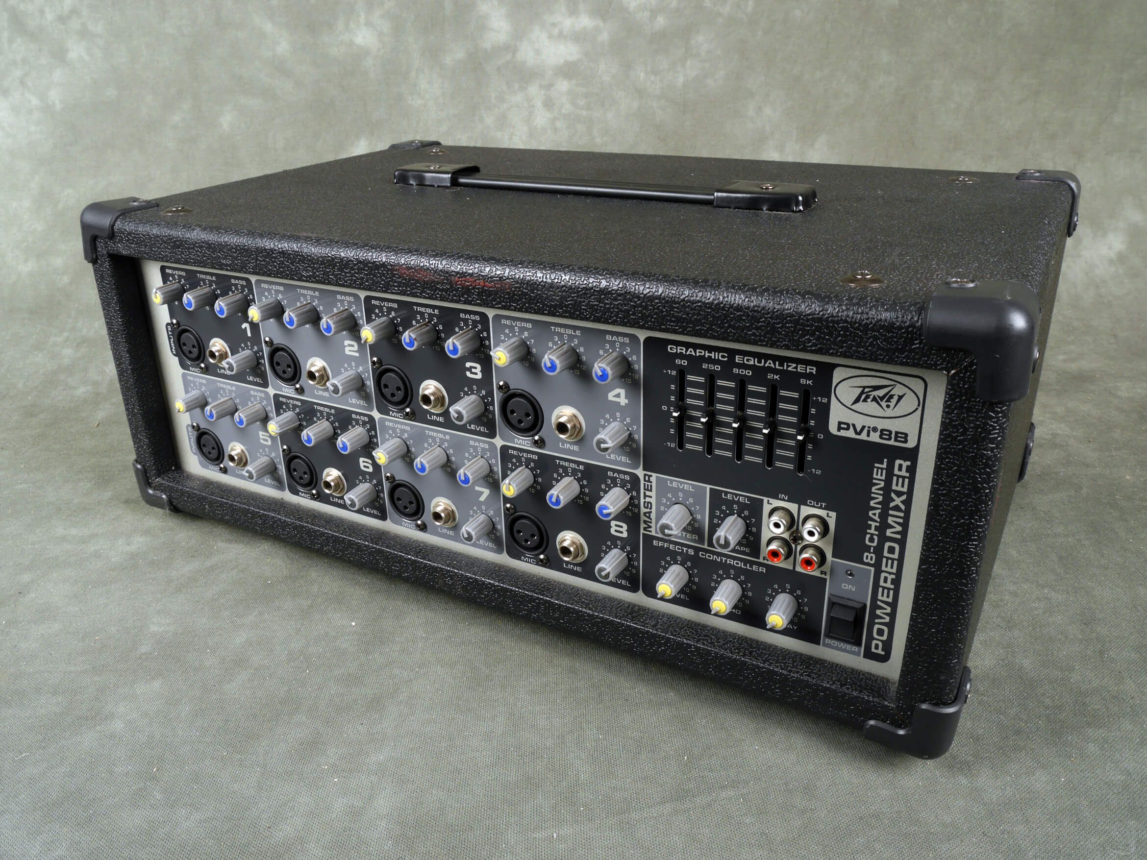 Peavey PVI8B Powered PA Mixer 2nd Hand Rich Tone Music