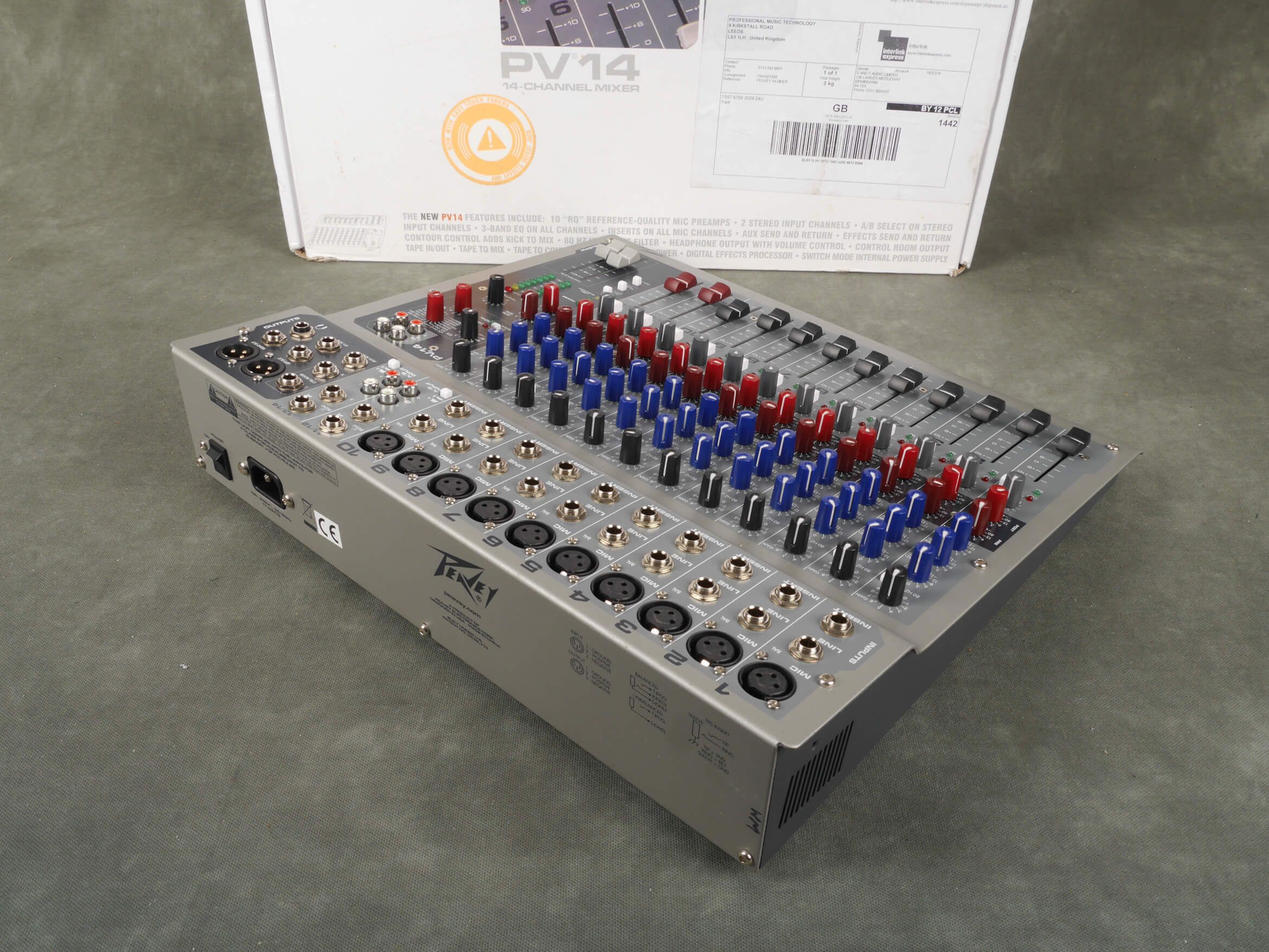 Peavey PV14 14Channel Mixer w/Box 2nd Hand Rich Tone Music