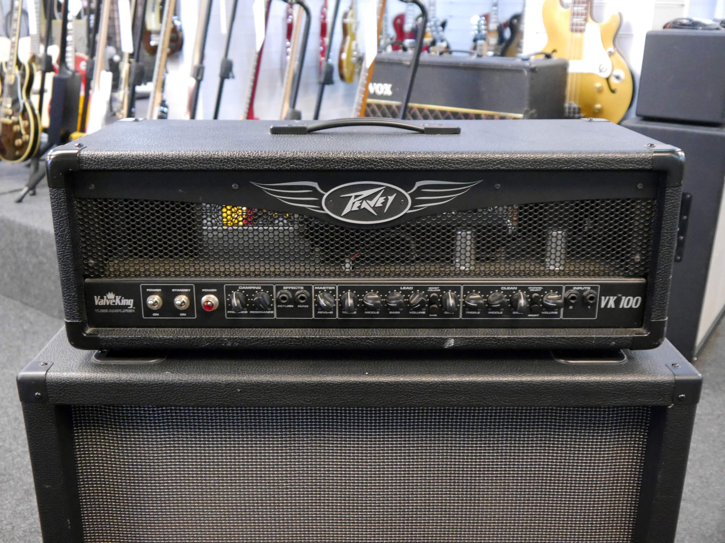 Peavey Valveking 100W Head & 4x12 2nd Hand **COLLECTION ONLY