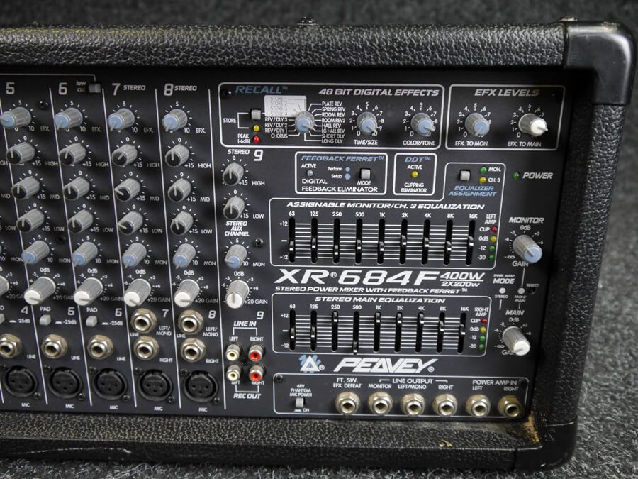 Peavey XR684F Powered Mixer - 2nd Hand | Rich Tone Music