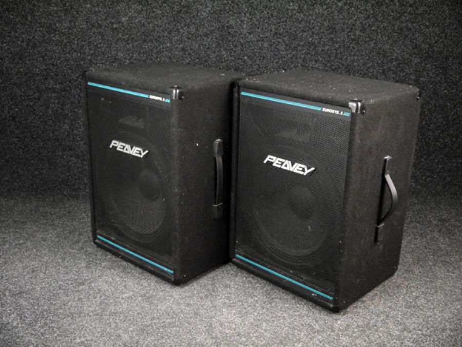 Peavey Eurosys 3 Passive Speakers Pair 2nd Hand **COLLECTION ONLY
