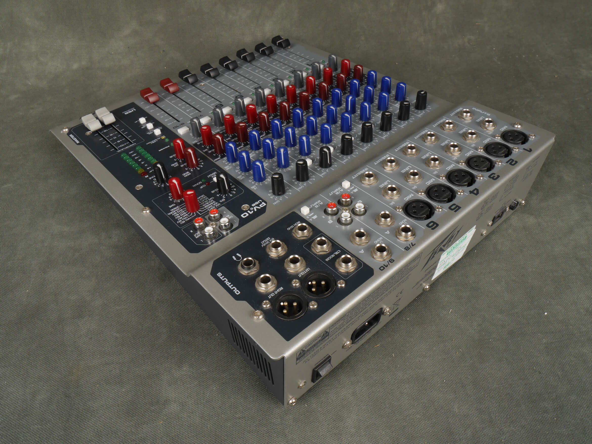 Peavey PV 10 USB Mixer w/Box & PSU 2nd Hand Rich Tone Music