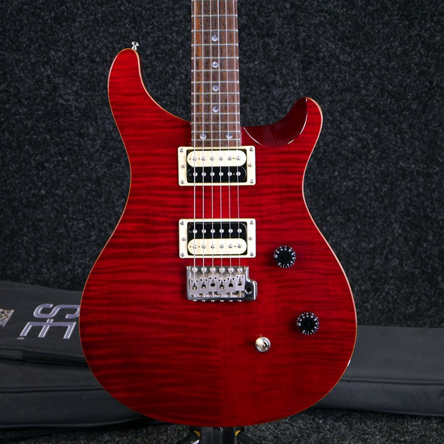 PRS SE Custom 24 - Trans Red w/ Gig Bag - 2nd Hand | Rich Tone Music