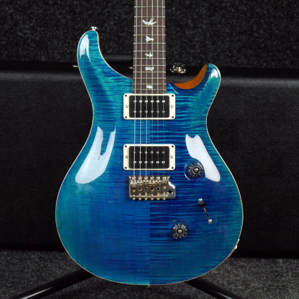 PRS Custom 24 - Blue Matteo, Bird Inlays w/Hard Case - 2nd Hand | Rich ...