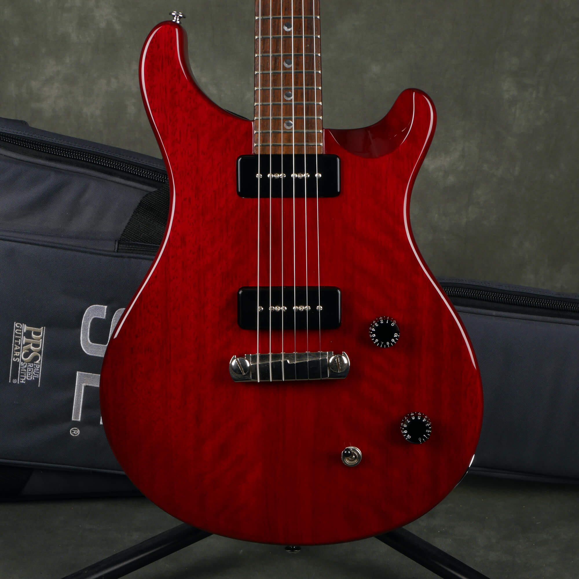 PRS SE Soapbar II Electric Guitar Cherry w/Gig Bag 2nd Hand Rich